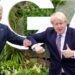 Joe Biden y Boris Johnson, cumbre presidencial del G7.