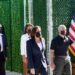 Kamala Harris en frontera con México