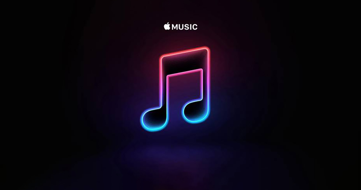 Logo Apple Music. 