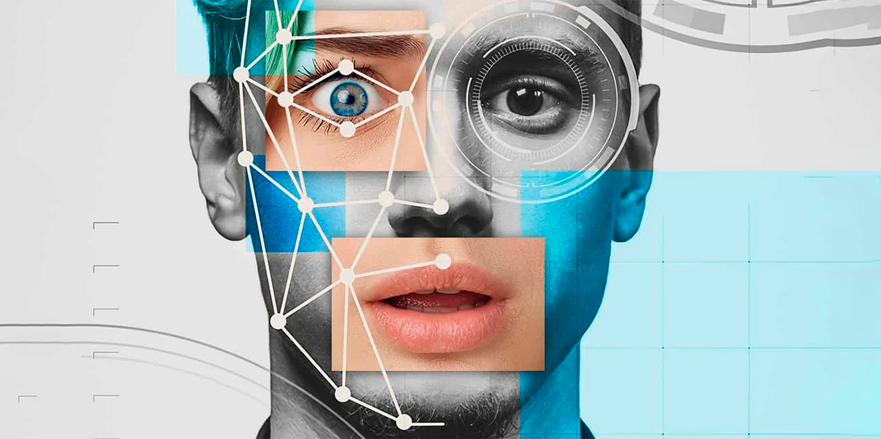 El sistema deepfake analiza un rostro y reemplaza ojos y labios