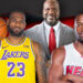 Lebron James, Shaquille O'Neal y Dwayne Wade, estrellas de la NBA