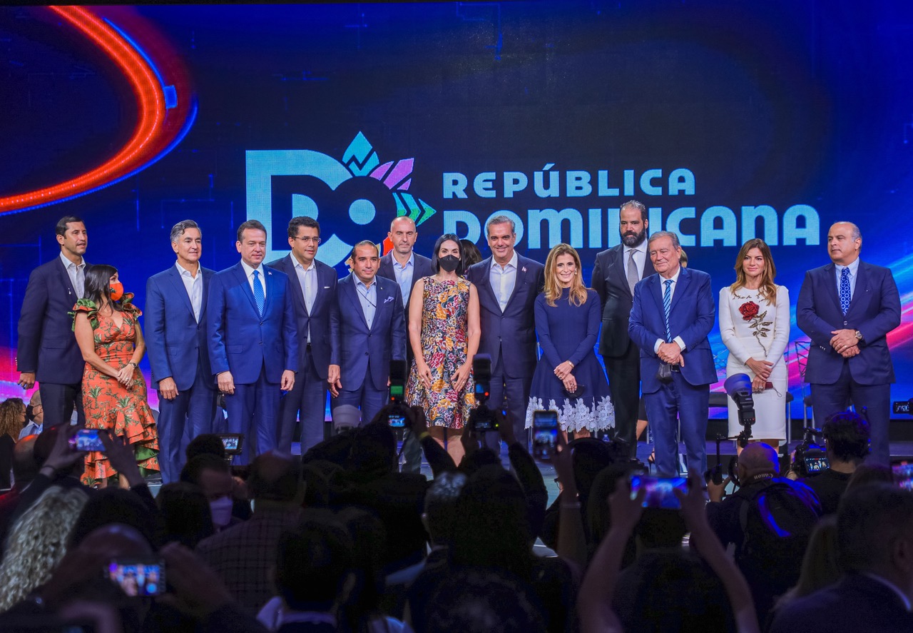 Representantes de la República Dominicana durante evento de Marca País