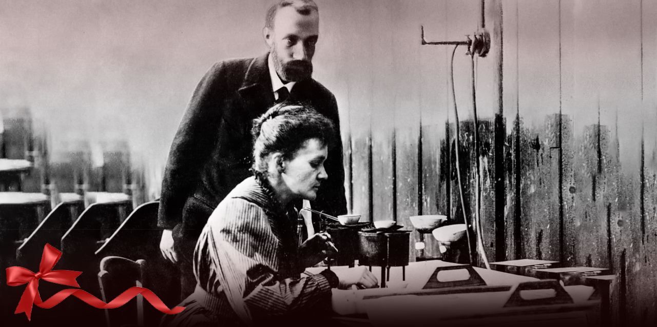Marie y Pierre Curie.