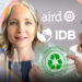 Irene Arias Hofman y Circe Almánzar, AIRD colabora con BID Lab; estudio de producción de plásticos biodegradables en RD