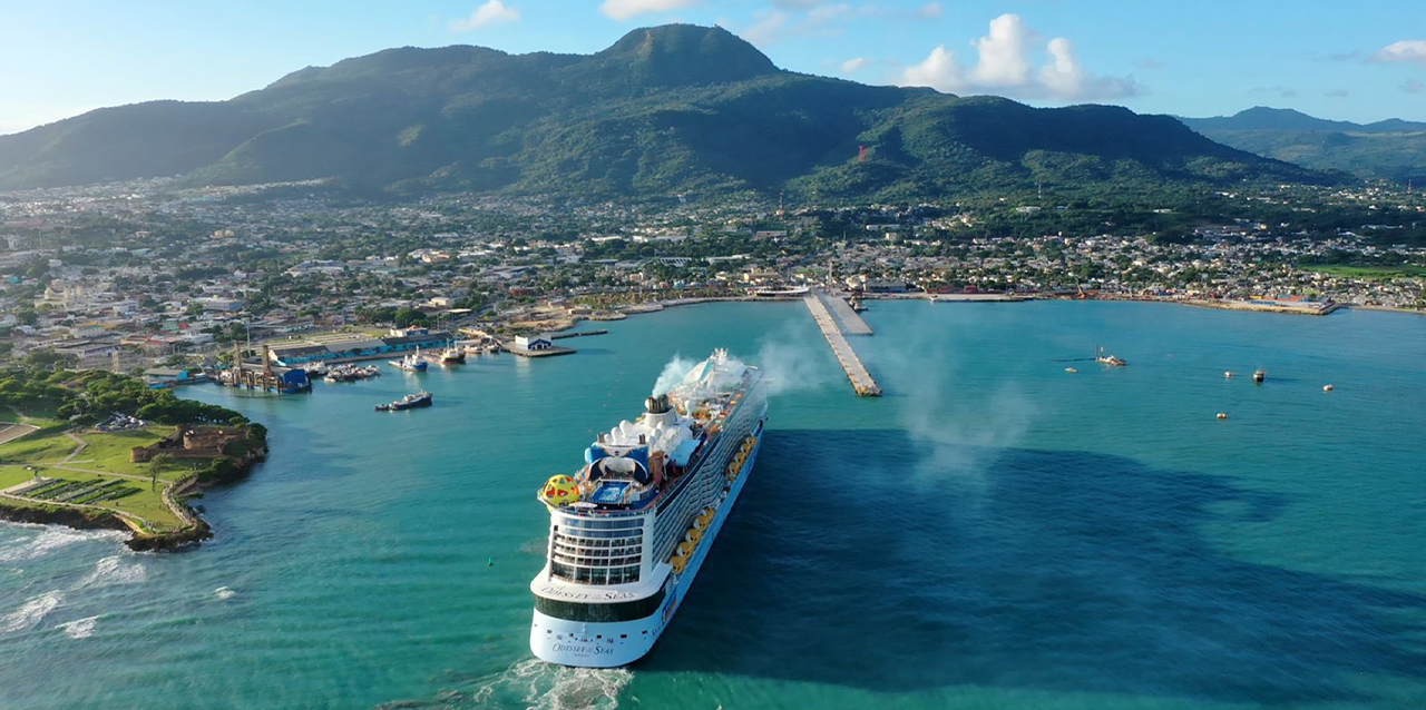 crucero en muelle de puerto plata