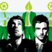 integrantes de la banda Coldplay, concepto de empresarios sostenibles y reciclaje