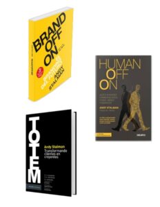 Libros Mr. Branding BrandOffOn, HumanOffOn y TOTEM