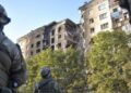 Imagen de archivo de un edificio destrozado en Lisichansk, una regiÛn cercana a Lugansk (Ucrania). EFE/IVAN BOBERSKYY