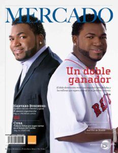 david ortiz en portada de revista mercado