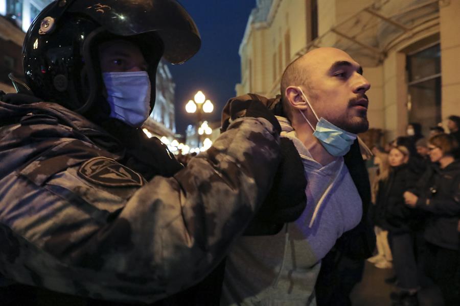 Rusia protestas