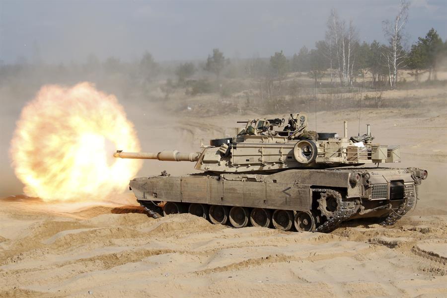 M1A1 Abrams EFE:EPA:VALDA KALNINA