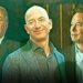 millonarios más queridos y odiados Trump Bezos Musk