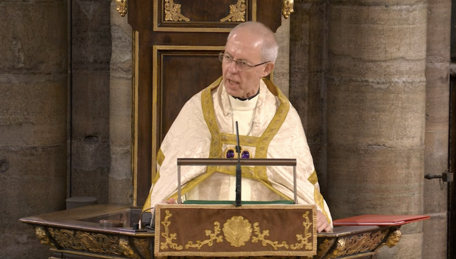 Justin Welby, Arzobispo de Canterbury. Fuente: BBC