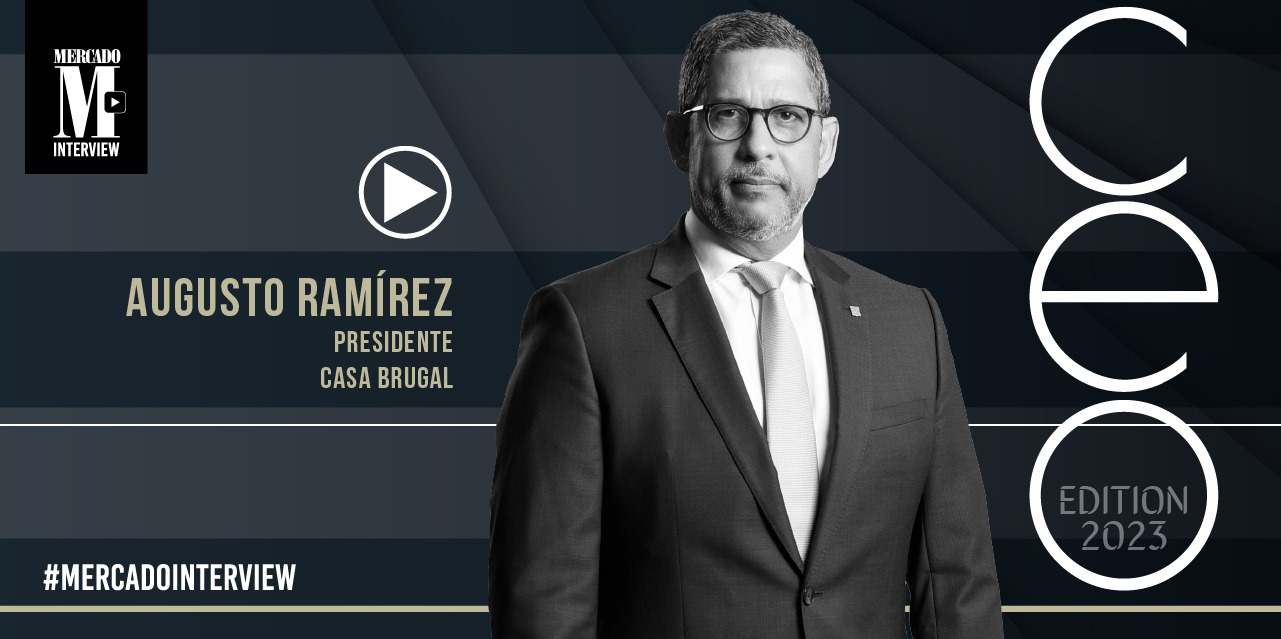 augusto ramirez presidente de casa brugal en mercado interview