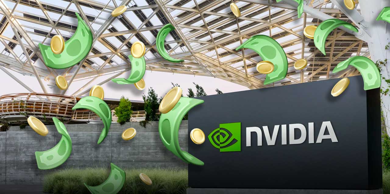 nvidia ha registrado la tercera mayor subida de la historia de la bolsa de estados unidos en un dia