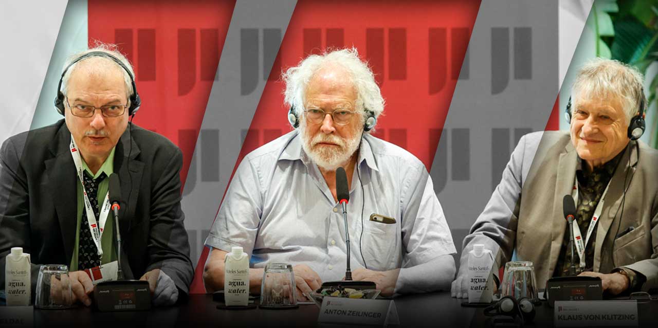 esta es la opinion sobre la evolucion de la inteligencia artificial de tres remios nobel: Morten Meldan, Anton Zellinger y Klaus Von Klitzing