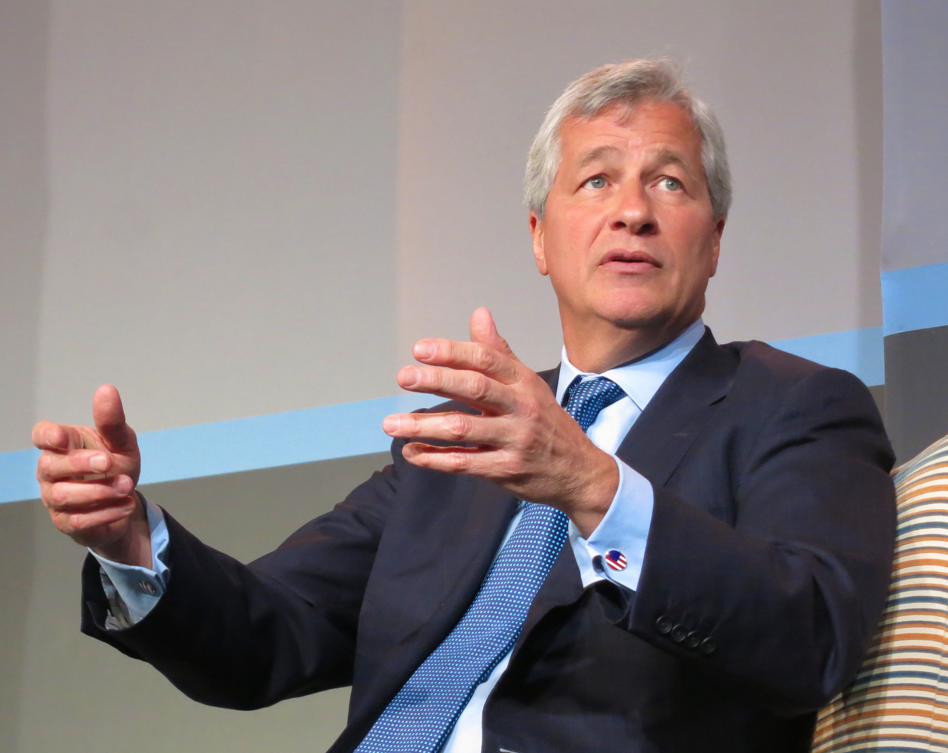 jamie dimon, presidente y ceo de jp morgan chase, clave en el sistem financiero de eeuu