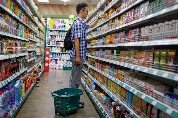 la deflacion en china está marcada por los precios de los alimentos