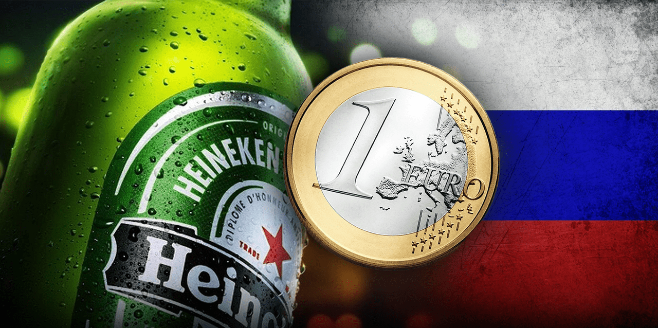 Heineken vende su negocio en Rusia por un euro