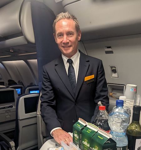 Jesn Ritter, el CEO azafato de Lufthansa