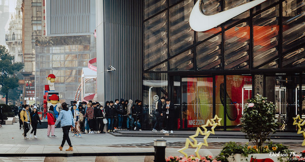 La lenta evolución de China afecta a las expectativas de Nike