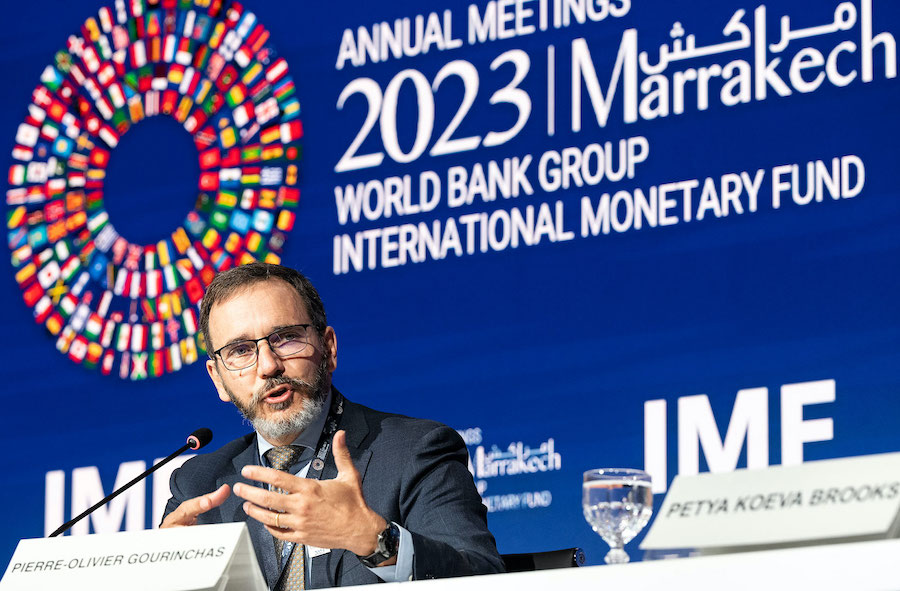 Pierre-Olivier Gourinchas. Fuente: IMF