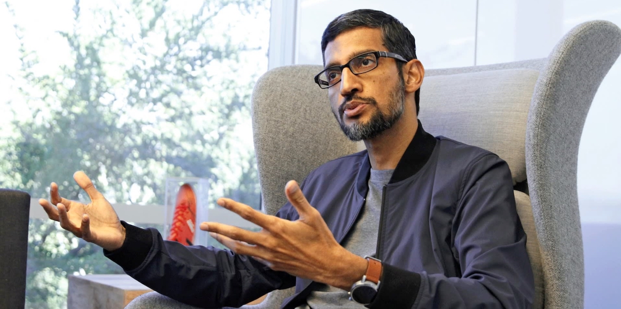 Google and Alphabet Inc CEO Sundar Pichai, Google chief executive officer Sundar Pichai. New York, US - 23 Jan 2023
